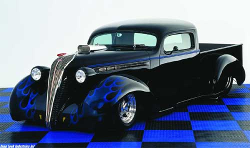 RaceDeck modular garage flooring