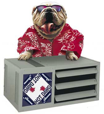 Hot Dawg garage heater