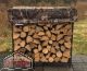 Mossy Oak Camo 1/8 Cord Woodhaven Firewood Rack