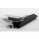 Large J Molding, Black 96”