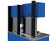Black back support post for cabinet header MW-1243-BK