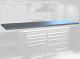 Stainless steel top filled W/ wood for superwide cabinet MH-2460-SS