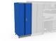 Tall cabinet with adjustable base MG-3072