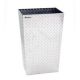 ALUMINUM TRASH BIN (LARGE / CLEAR)