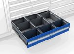 Premounted superwide cabinet with drawers ME-6105